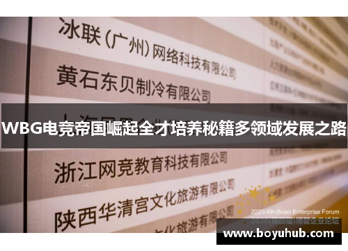 WBG电竞帝国崛起全才培养秘籍多领域发展之路